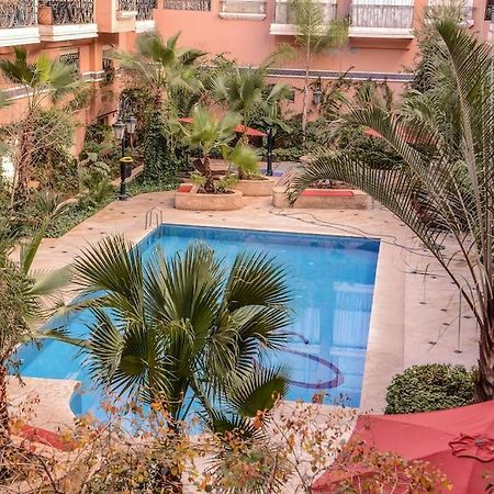 Beautiful, Great Equipped 122 M Holiday Apartment Near Majorelle Garden And Gueliz With Pool Views And A Large Balcony And Terrace Marrakesh Eksteriør bilde