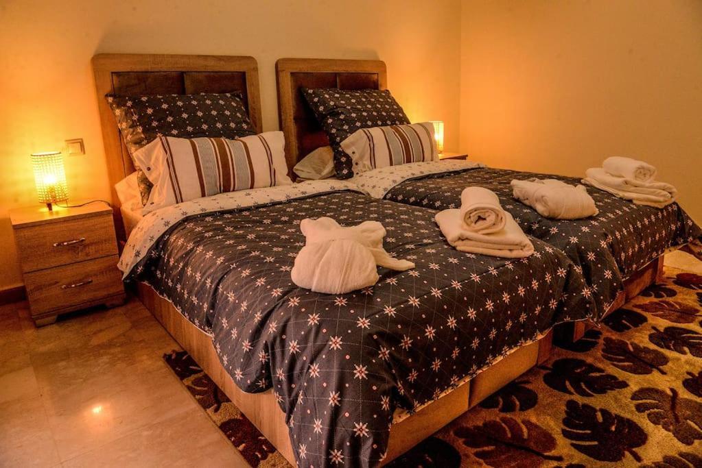 Beautiful, Great Equipped 122 M Holiday Apartment Near Majorelle Garden And Gueliz With Pool Views And A Large Balcony And Terrace Marrakesh Eksteriør bilde