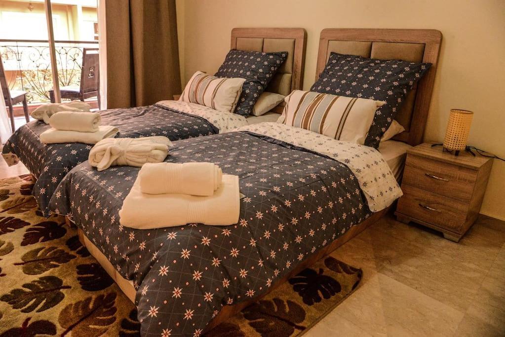 Beautiful, Great Equipped 122 M Holiday Apartment Near Majorelle Garden And Gueliz With Pool Views And A Large Balcony And Terrace Marrakesh Eksteriør bilde