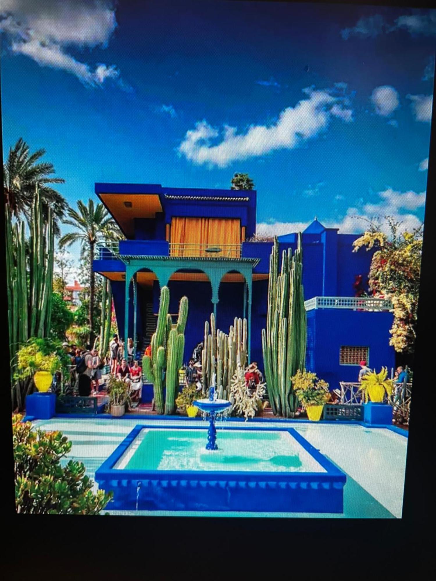 Beautiful, Great Equipped 122 M Holiday Apartment Near Majorelle Garden And Gueliz With Pool Views And A Large Balcony And Terrace Marrakesh Eksteriør bilde