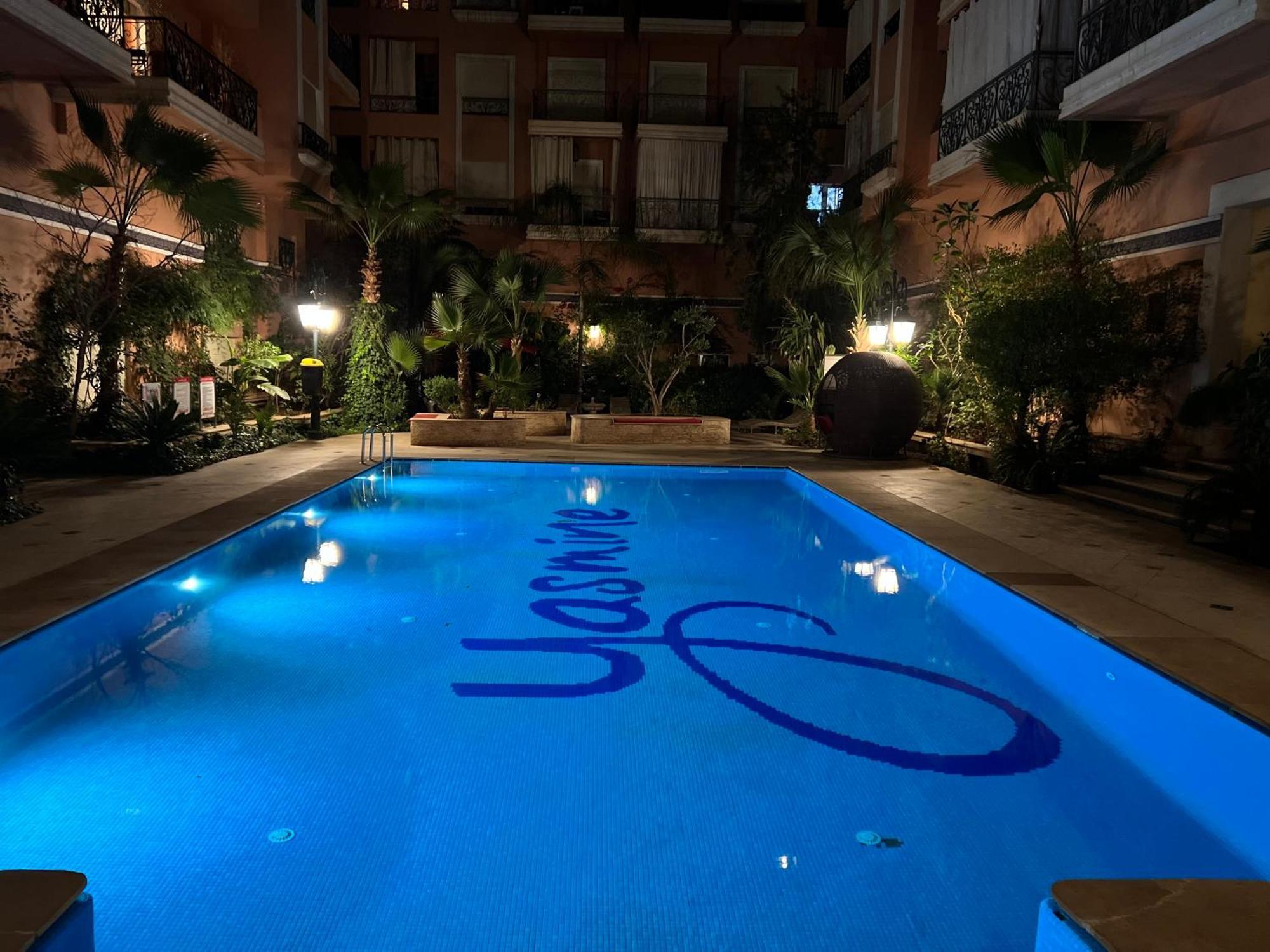 Beautiful, Great Equipped 122 M Holiday Apartment Near Majorelle Garden And Gueliz With Pool Views And A Large Balcony And Terrace Marrakesh Eksteriør bilde